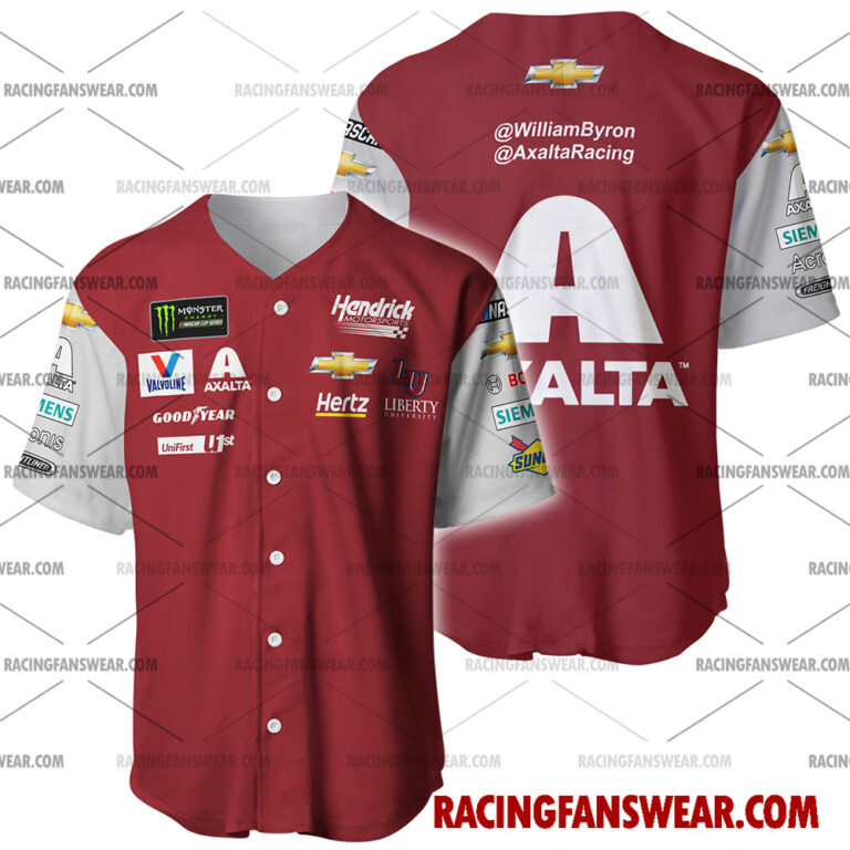 Nascar store - Loyal fans of William Byron's Men's Baseball Jersey,Women's Baseball Jersey,Kid's Baseball Jersey,Men's Hockey Jerseys,WoMen's Hockey Jerseys,Youth's Hockey Jerseys:vintage nascar racing suit,uniform,apparel,shirts,merch,hoodie,jackets,shorts,sweatshirt,outfits,clothes