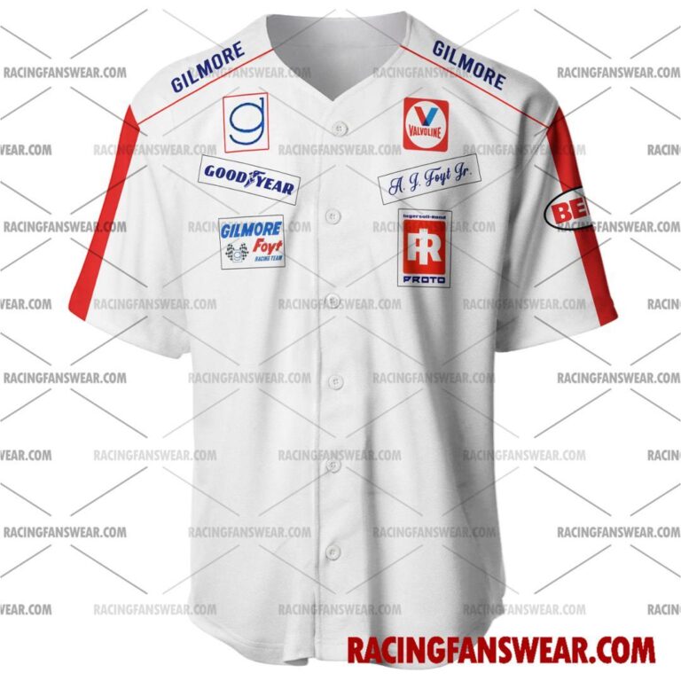 IndyCar store - Loyal fans of A. J. Foyt's Men's Baseball Jersey,Women's Baseball Jersey,Kid's Baseball Jersey:Vintage indycar racing suit,uniform,apparel,shirts,merch,merchandise,jersey,hoodie,jackets,shorts,sweatshirt,outfits,clothes