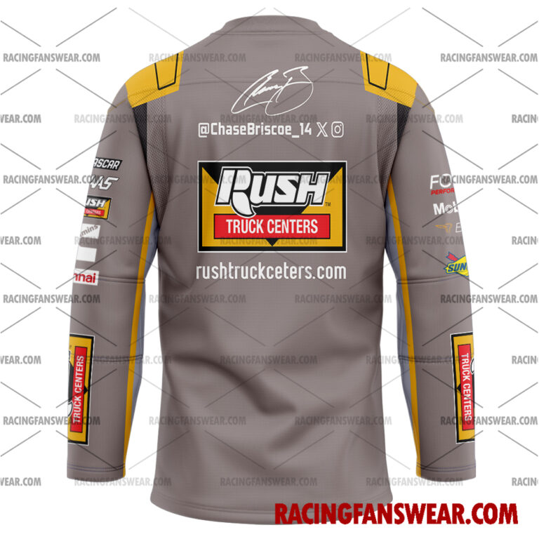 Nascar store - Loyal fans of Chase Briscoe's Men's Baseball Jersey,Women's Baseball Jersey,Kid's Baseball Jersey,Men's Hockey Jerseys,WoMen's Hockey Jerseys,Youth's Hockey Jerseys:vintage nascar racing suit,uniform,apparel,shirts,merch,hoodie,jackets,shorts,sweatshirt,outfits,clothes