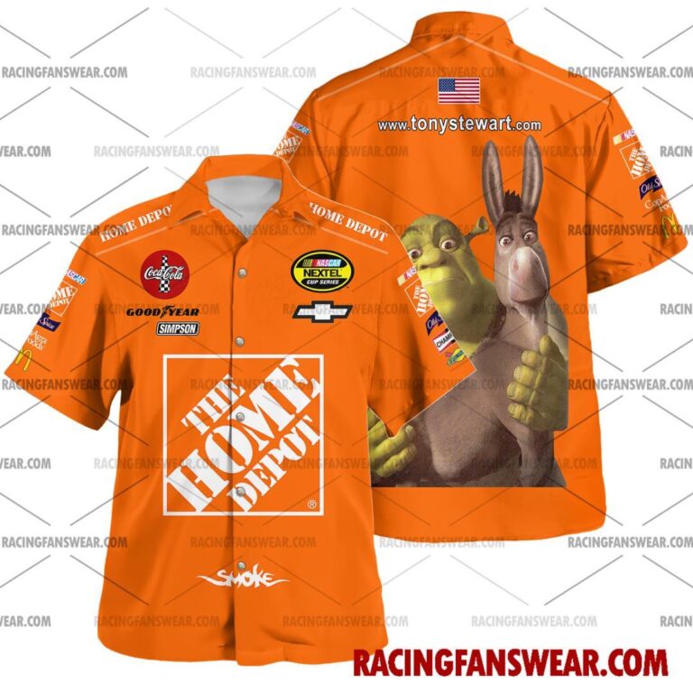 Nascar store - Loyal fans of Tony Stewart's Unisex Hawaiian Shirt,Unisex Polo Shirt,Kid Hawaiian Shirt,Kid Polo Shirt:vintage nascar racing suit,uniform,apparel,shirts,merch,hoodie,jackets,shorts,sweatshirt,outfits,clothes