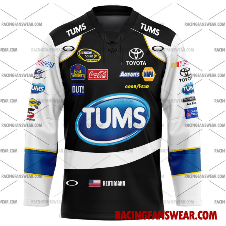 Nascar store - Loyal fans of David Reutimann's Men's Baseball Jersey,Women's Baseball Jersey,Kid's Baseball Jersey,Men's Hockey Jerseys,WoMen's Hockey Jerseys,Youth's Hockey Jerseys:vintage nascar racing suit,uniform,apparel,shirts,merch,merchandise,jersey,hoodie,jackets,shorts,sweatshirt,outfits,clothes