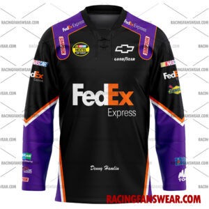 Nascar store - Loyal fans of Denny Hamlin's Men's Baseball Jersey,Women's Baseball Jersey,Kid's Baseball Jersey,Men's Hockey Jerseys,WoMen's Hockey Jerseys,Youth's Hockey Jerseys:vintage nascar racing suit,uniform,apparel,shirts,merch,merchandise,jersey,hoodie,jackets,shorts,sweatshirt,outfits,clothes