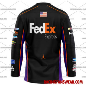 Denny Hamlin Nascar Racing 2011 Uniform Apparel Clothes Baseball Jersey Hockey Jersey 4 Nascar store - Loyal fans of Denny Hamlin's Men's Baseball Jersey,Women's Baseball Jersey,Kid's Baseball Jersey,Men's Hockey Jerseys,WoMen's Hockey Jerseys,Youth's Hockey Jerseys:vintage nascar racing suit,uniform,apparel,shirts,merch,merchandise,jersey,hoodie,jackets,shorts,sweatshirt,outfits,clothes
