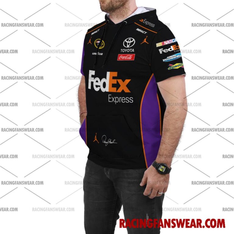 Nascar store - Loyal fans of Denny Hamlin's Bomber Jacket,Unisex Thick Coat,Unisex Sleeveless Hoodie,Unisex Hooded T-Shirt,Kid Sleeveless Hoodie,Kid Hooded T-Shirts,Kid Thick Coat:vintage nascar racing suit,uniform,apparel,shirts,merch,merchandise,jersey,hoodie,jackets,shorts,sweatshirt,outfits,clothes