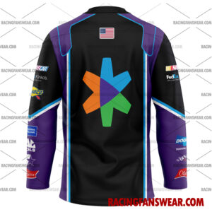 Denny Hamlin Nascar Racing 2013 Uniform Apparel Clothes Baseball Jersey Hockey Jersey 4 Nascar store - Loyal fans of Denny Hamlin's Men's Baseball Jersey,Women's Baseball Jersey,Kid's Baseball Jersey,Men's Hockey Jerseys,WoMen's Hockey Jerseys,Youth's Hockey Jerseys:vintage nascar racing suit,uniform,apparel,shirts,merch,merchandise,jersey,hoodie,jackets,shorts,sweatshirt,outfits,clothes