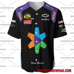 Denny Hamlin Nascar Racing 2013 Uniform Apparel Clothes Baseball Jersey Hockey Jersey 1 Nascar store - Loyal fans of Denny Hamlin's Men's Baseball Jersey,Women's Baseball Jersey,Kid's Baseball Jersey,Men's Hockey Jerseys,WoMen's Hockey Jerseys,Youth's Hockey Jerseys:vintage nascar racing suit,uniform,apparel,shirts,merch,merchandise,jersey,hoodie,jackets,shorts,sweatshirt,outfits,clothes