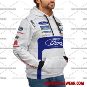 Ford GT IMSA Racing 2017 Uniform Apparel Clothes Sweatshirt Zip Pop Top Hoodie T-Shirt Long Pant 3 Ford GT IMSA Racing 2017 Uniform Apparel Clothes Sweatshirt Zip Pop Top Hoodie T-Shirt Long Pant Suit for daily life, Fabric: 95% polyester and 5% spandex, Regular fit, Stitch Color: automatically matched based on patterns