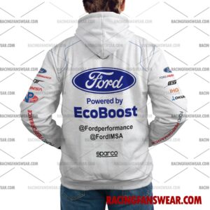Ford GT IMSA Racing 2017 Uniform Apparel Clothes Sweatshirt Zip Pop Top Hoodie T-Shirt Long Pant 2 Ford GT IMSA Racing 2017 Uniform Apparel Clothes Sweatshirt Zip Pop Top Hoodie T-Shirt Long Pant Suit for daily life, Fabric: 95% polyester and 5% spandex, Regular fit, Stitch Color: automatically matched based on patterns