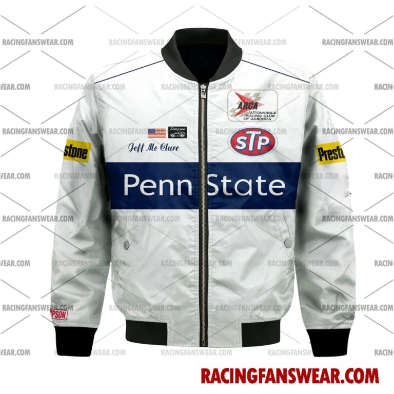 Nascar store - Loyal fans of Jeff McClure's Bomber Jacket,Unisex Thick Coat,Unisex Sleeveless Hoodie,Unisex Hooded T-Shirt,Kid Sleeveless Hoodie,Kid Hooded T-Shirts,Kid Thick Coat:vintage nascar racing suit,uniform,apparel,shirts,merch,merchandise,jersey,hoodie,jackets,shorts,sweatshirt,outfits,clothes