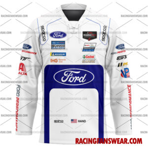 Joey Hand IMSA Ford GT Racing 2017 Uniform Apparel Clothes Baseball Jersey Hockey Jersey 3 Joey Hand IMSA Ford GT Racing 2017 Uniform Apparel Clothes Baseball Jersey Hockey Jersey Suit for daily life, Fabric: 95% polyester and 5% spandex, Regular fit, Stitch Color: automatically matched based on patterns
