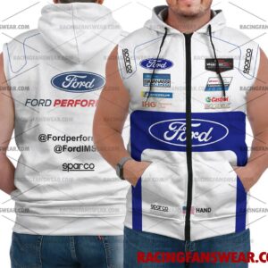 Joey Hand IMSA Ford GT Racing 2017 Uniform Apparel Clothes Bomber Thick Coat Sleeveless Hoodie Hooded T-Shirt 4 Joey Hand IMSA Ford GT Racing 2017 Uniform Apparel Clothes Bomber Thick Coat Sleeveless Hoodie Hooded T-Shirt Suit for daily life, Fabric: 95% polyester and 5% spandex, Regular fit, Stitch Color: automatically matched based on patterns