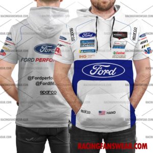 Joey Hand IMSA Ford GT Racing 2017 Uniform Apparel Clothes Bomber Thick Coat Sleeveless Hoodie Hooded T-Shirt 7 Joey Hand IMSA Ford GT Racing 2017 Uniform Apparel Clothes Bomber Thick Coat Sleeveless Hoodie Hooded T-Shirt Suit for daily life, Fabric: 95% polyester and 5% spandex, Regular fit, Stitch Color: automatically matched based on patterns