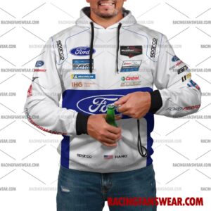 Joey Hand IMSA Ford GT Racing 2017 Uniform Apparel Clothes Sweatshirt Zip Pop Top Hoodie T-Shirt Long Pant 6 Joey Hand IMSA Ford GT Racing 2017 Uniform Apparel Clothes Sweatshirt Zip Pop Top Hoodie T-Shirt Long Pant Suit for daily life, Fabric: 95% polyester and 5% spandex, Regular fit, Stitch Color: automatically matched based on patterns