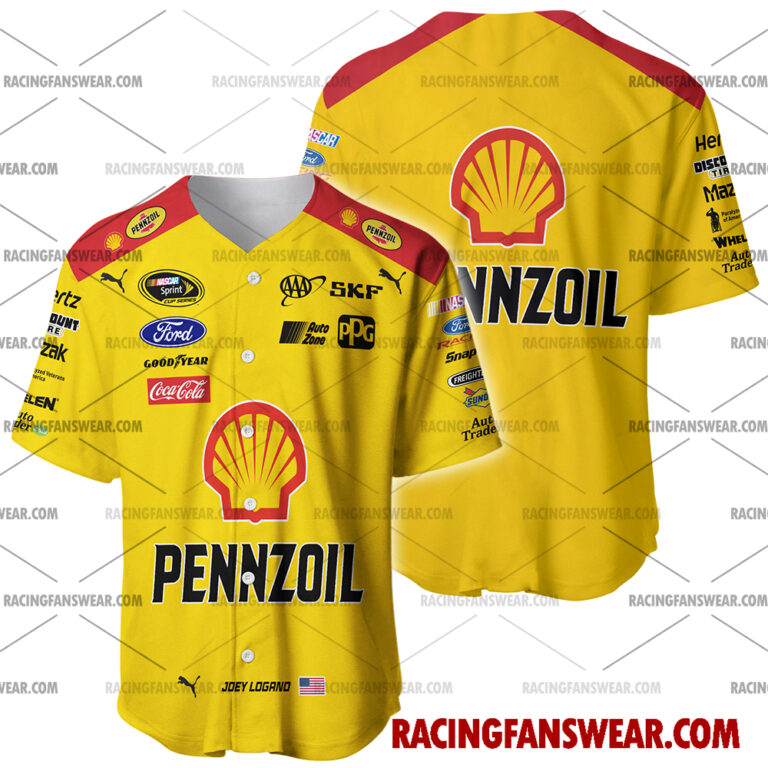 Nascar store - Loyal fans of Joey Logano's Men's Baseball Jersey,Women's Baseball Jersey,Kid's Baseball Jersey,Men's Hockey Jerseys,WoMen's Hockey Jerseys,Youth's Hockey Jerseys:vintage nascar racing suit,uniform,apparel,shirts,merch,merchandise,jersey,hoodie,jackets,shorts,sweatshirt,outfits,clothes