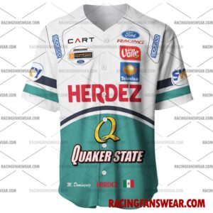 Mario Domínguez IndyCar Racing 2003 Uniform Apparel Clothes Baseball Jersey Hockey Jersey 1 IndyCar store - Loyal fans of Mario Domínguez's Men's Baseball Jersey,Women's Baseball Jersey,Kid's Baseball Jersey,Men's Hockey Jerseys,WoMen's Hockey Jerseys,Youth's Hockey Jerseys:Vintage indycar racing suit,uniform,apparel,shirts,merch,merchandise,jersey,hoodie,jackets,shorts,sweatshirt,outfits,clothes
