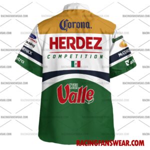 Mario Domínguez IndyCar Racing 2003 Uniform Apparel Clothes Hawaiian Polo Shirts 2 IndyCar store - Loyal fans of Mario Domínguez's Unisex Hawaiian Shirt,Unisex Polo Shirt,Kid Hawaiian Shirt,Kid Polo Shirt:Vintage indycar racing suit,uniform,apparel,shirts,merch,merchandise,jersey,hoodie,jackets,shorts,sweatshirt,outfits,clothes