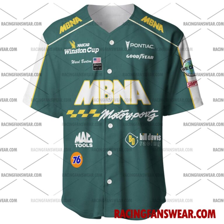 Nascar store - Loyal fans of Ward Burton's Men's Baseball Jersey,Women's Baseball Jersey,Kid's Baseball Jersey,Men's Hockey Jerseys,WoMen's Hockey Jerseys,Youth's Hockey Jerseys:vintage nascar racing suit,uniform,apparel,shirts,merch,merchandise,jersey,hoodie,jackets,shorts,sweatshirt,outfits,clothes