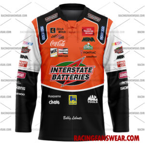 Bobby Labonte Nascar Racing 2001 Uniform Apparel Clothes Baseball Jersey Hockey Jersey 3 Nascar store - Loyal fans of Bobby Labonte's Men's Baseball Jersey,Women's Baseball Jersey,Kid's Baseball Jersey,Men's Hockey Jerseys,WoMen's Hockey Jerseys,Youth's Hockey Jerseys:vintage nascar racing suit,uniform,apparel,shirts,merch,merchandise,jersey,hoodie,jackets,shorts,sweatshirt,outfits,clothes