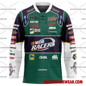 Bobby Labonte Nascar Racing Uniform Apparel Clothes Baseball Jersey Hockey Jersey 3 Nascar store - Loyal fans of Bobby Labonte's Men's Baseball Jersey,Women's Baseball Jersey,Kid's Baseball Jersey,Men's Hockey Jerseys,WoMen's Hockey Jerseys,Youth's Hockey Jerseys:vintage nascar racing suit,uniform,apparel,shirts,merch,merchandise,jersey,hoodie,jackets,shorts,sweatshirt,outfits,clothes