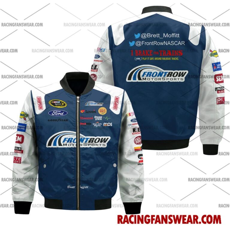 Nascar store - Loyal fans of Brett Moffitt's Bomber Jacket,Unisex Thick Coat,Unisex Sleeveless Hoodie,Unisex Hooded T-Shirt,Kid Sleeveless Hoodie,Kid Hooded T-Shirts,Kid Thick Coat:vintage nascar racing suit,uniform,apparel,shirts,merch,merchandise,jersey,hoodie,jackets,shorts,sweatshirt,outfits,clothes