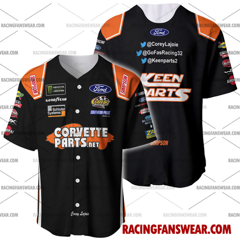 Nascar store - Loyal fans of Corey Lajoie's Men's Baseball Jersey,Women's Baseball Jersey,Kid's Baseball Jersey,Men's Hockey Jerseys,WoMen's Hockey Jerseys,Youth's Hockey Jerseys:vintage nascar racing suit,uniform,apparel,shirts,merch,merchandise,jersey,hoodie,jackets,shorts,sweatshirt,outfits,clothes