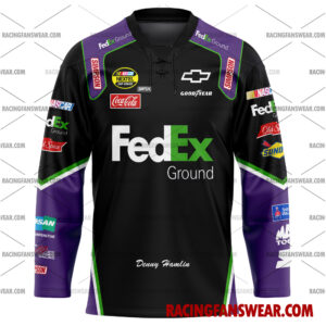 Denny Hamlin Nascar Racing 2007 Uniform Apparel Clothes Baseball Jersey Hockey Jersey 3 Nascar store - Loyal fans of Denny Hamlin's Men's Baseball Jersey,Women's Baseball Jersey,Kid's Baseball Jersey,Men's Hockey Jerseys,WoMen's Hockey Jerseys,Youth's Hockey Jerseys:vintage nascar racing suit,uniform,apparel,shirts,merch,merchandise,jersey,hoodie,jackets,shorts,sweatshirt,outfits,clothes