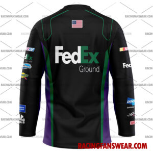 Denny Hamlin Nascar Racing 2010 Uniform Apparel Clothes Baseball Jersey Hockey Jersey 4 Nascar store - Loyal fans of Denny Hamlin's Men's Baseball Jersey,Women's Baseball Jersey,Kid's Baseball Jersey,Men's Hockey Jerseys,WoMen's Hockey Jerseys,Youth's Hockey Jerseys:vintage nascar racing suit,uniform,apparel,shirts,merch,merchandise,jersey,hoodie,jackets,shorts,sweatshirt,outfits,clothes