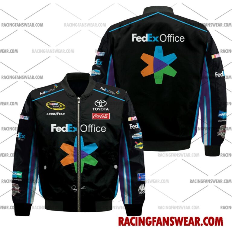 Nascar store - Loyal fans of Denny Hamlin's Bomber Jacket,Unisex Thick Coat,Unisex Sleeveless Hoodie,Unisex Hooded T-Shirt,Kid Sleeveless Hoodie,Kid Hooded T-Shirts,Kid Thick Coat:vintage nascar racing suit,uniform,apparel,shirts,merch,merchandise,jersey,hoodie,jackets,shorts,sweatshirt,outfits,clothes