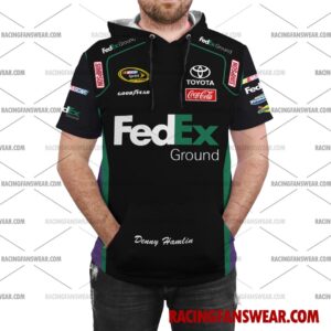 Nascar store - Loyal fans of Denny Hamlin's Bomber Jacket,Unisex Thick Coat,Unisex Sleeveless Hoodie,Unisex Hooded T-Shirt,Kid Sleeveless Hoodie,Kid Hooded T-Shirts,Kid Thick Coat:vintage nascar racing suit,uniform,apparel,shirts,merch,merchandise,jersey,hoodie,jackets,shorts,sweatshirt,outfits,clothes