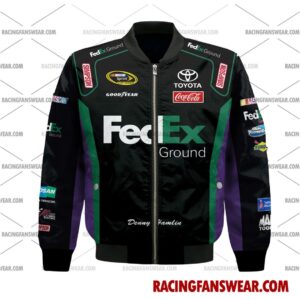 Nascar store - Loyal fans of Denny Hamlin's Bomber Jacket,Unisex Thick Coat,Unisex Sleeveless Hoodie,Unisex Hooded T-Shirt,Kid Sleeveless Hoodie,Kid Hooded T-Shirts,Kid Thick Coat:vintage nascar racing suit,uniform,apparel,shirts,merch,merchandise,jersey,hoodie,jackets,shorts,sweatshirt,outfits,clothes