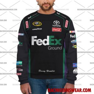 Denny Hamlin Nascar Racing 2010 Uniform Apparel Clothes Sweatshirt Zip Pop Top Hoodie T-Shirt Long Pant 7 Nascar store - Loyal fans of Denny Hamlin's Unisex Hoodie,Unisex Pop Top Hoodie,Unisex Zip Hoodie,Unisex T-Shirt,Unisex Sweatshirt,Unisex Long Pants,Kid Hoodie,Kid Zip Hoodie,Kid T-Shirt,Kid Sweatshirt,Kid Long Pants:vintage nascar racing suit,uniform,apparel,shirts,merch,merchandise,jersey,hoodie,jackets,shorts,sweatshirt,outfits,clothes