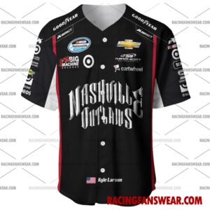 Kyle Larson Nascar Racing 2014 Uniform Apparel Clothes Baseball Jersey Hockey Jersey 1 Nascar store - Loyal fans of Kyle Larson's Men's Baseball Jersey,Women's Baseball Jersey,Kid's Baseball Jersey,Men's Hockey Jerseys,WoMen's Hockey Jerseys,Youth's Hockey Jerseys:vintage nascar racing suit,uniform,apparel,shirts,merch,merchandise,jersey,hoodie,jackets,shorts,sweatshirt,outfits,clothes