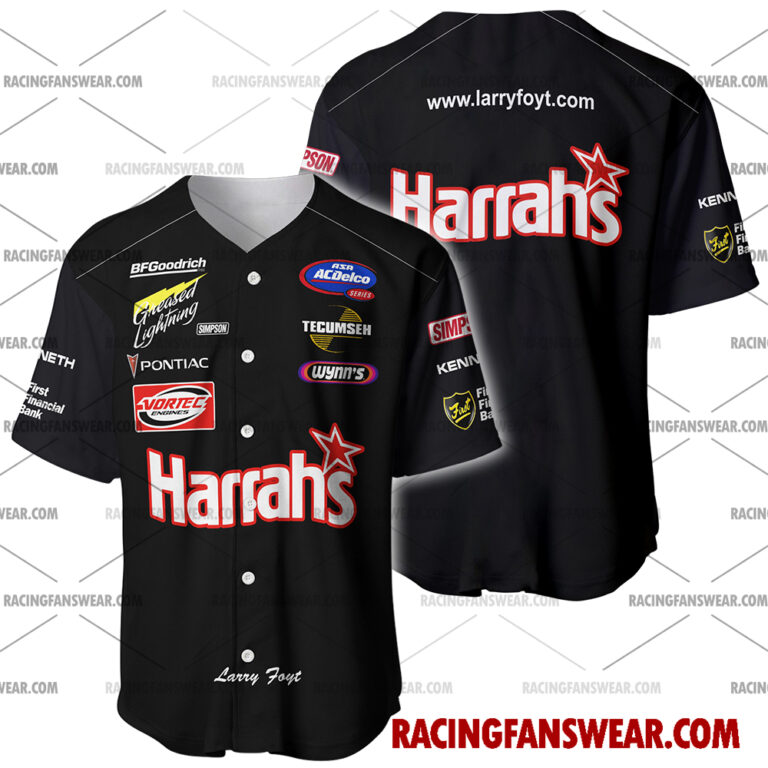 Nascar store - Loyal fans of Larry Foyt's Men's Baseball Jersey,Women's Baseball Jersey,Kid's Baseball Jersey,Men's Hockey Jerseys,WoMen's Hockey Jerseys,Youth's Hockey Jerseys:vintage nascar racing suit,uniform,apparel,shirts,merch,merchandise,jersey,hoodie,jackets,shorts,sweatshirt,outfits,clothes