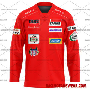 Mario Andretti Nascar Racing 1976 Uniform Apparel Clothes Baseball Jersey Hockey Jersey 3 Nascar store - Loyal fans of Mario Andretti's Men's Baseball Jersey,Women's Baseball Jersey,Kid's Baseball Jersey,Men's Hockey Jerseys,WoMen's Hockey Jerseys,Youth's Hockey Jerseys:vintage nascar racing suit,uniform,apparel,shirts,merch,merchandise,jersey,hoodie,jackets,shorts,sweatshirt,outfits,clothes