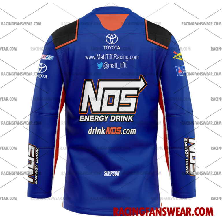 Nascar store - Loyal fans of Matt Tifft's Men's Baseball Jersey,Women's Baseball Jersey,Kid's Baseball Jersey,Men's Hockey Jerseys,WoMen's Hockey Jerseys,Youth's Hockey Jerseys:vintage nascar racing suit,uniform,apparel,shirts,merch,merchandise,jersey,hoodie,jackets,shorts,sweatshirt,outfits,clothes