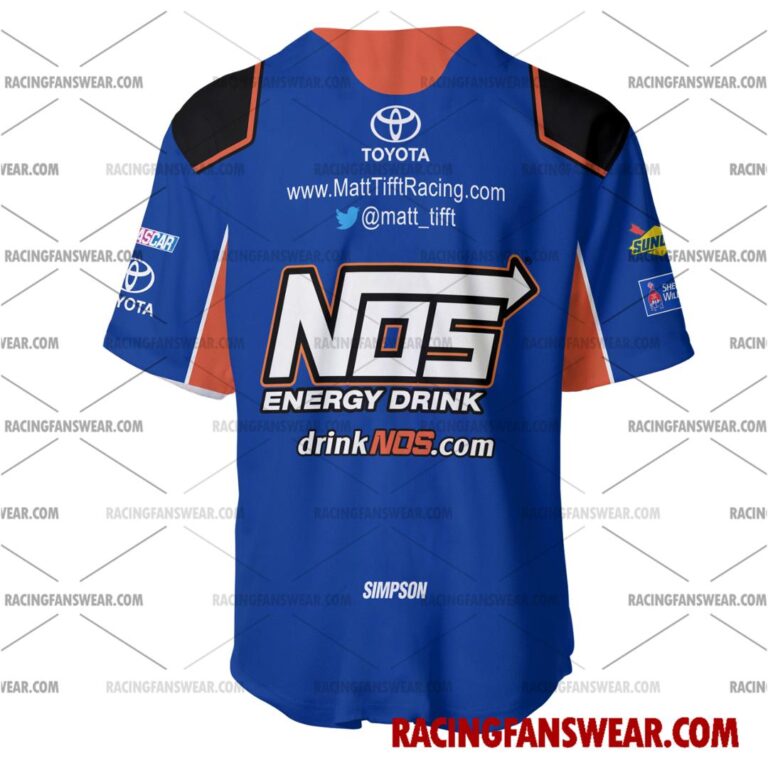 Nascar store - Loyal fans of Matt Tifft's Men's Baseball Jersey,Women's Baseball Jersey,Kid's Baseball Jersey,Men's Hockey Jerseys,WoMen's Hockey Jerseys,Youth's Hockey Jerseys:vintage nascar racing suit,uniform,apparel,shirts,merch,merchandise,jersey,hoodie,jackets,shorts,sweatshirt,outfits,clothes