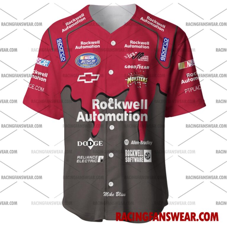 Nascar store - Loyal fans of Mike Bliss's Men's Baseball Jersey,Women's Baseball Jersey,Kid's Baseball Jersey,Men's Hockey Jerseys,WoMen's Hockey Jerseys,Youth's Hockey Jerseys:vintage nascar racing suit,uniform,apparel,shirts,merch,merchandise,jersey,hoodie,jackets,shorts,sweatshirt,outfits,clothes