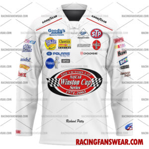 Richard Petty Nascar Racing 2003 Uniform Apparel Clothes Baseball Jersey Hockey Jersey 3 Nascar store - Loyal fans of Richard Petty's Men's Baseball Jersey,Women's Baseball Jersey,Kid's Baseball Jersey,Men's Hockey Jerseys,WoMen's Hockey Jerseys,Youth's Hockey Jerseys:vintage nascar racing suit,uniform,apparel,shirts,merch,merchandise,jersey,hoodie,jackets,shorts,sweatshirt,outfits,clothes