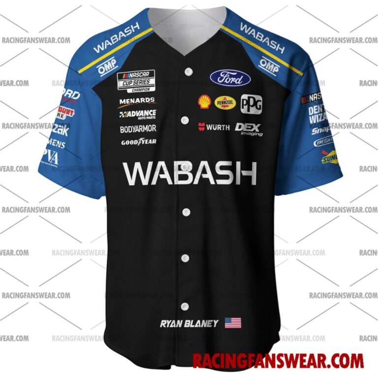 Nascar store - Loyal fans of Ryan Blaney's Men's Baseball Jersey,Women's Baseball Jersey,Kid's Baseball Jersey,Men's Hockey Jerseys,WoMen's Hockey Jerseys,Youth's Hockey Jerseys:vintage nascar racing suit,uniform,apparel,shirts,merch,merchandise,jersey,hoodie,jackets,shorts,sweatshirt,outfits,clothes