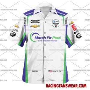 Conor Daly IndyCar Racing 2021 Uniform Apparel Clothes Hawaiian Polo Shirts 1 IndyCar store - Loyal fans of Conor Daly's Unisex Hawaiian Shirt,Unisex Polo Shirt,Kid Hawaiian Shirt,Kid Polo Shirt:Vintage indycar racing suit,uniform,apparel,shirts,merch,merchandise,jersey,hoodie,jackets,shorts,sweatshirt,outfits,clothes