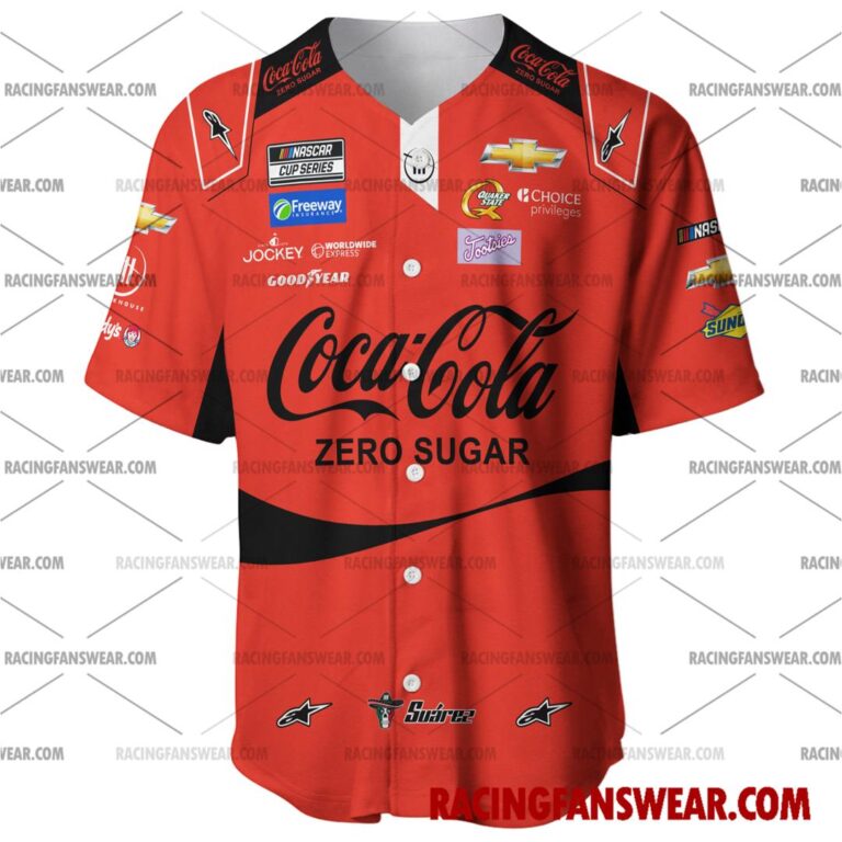 Nascar store - Loyal fans of Daniel Suarez's Men's Baseball Jersey,Women's Baseball Jersey,Kid's Baseball Jersey,Men's Hockey Jerseys,WoMen's Hockey Jerseys,Youth's Hockey Jerseys:vintage nascar racing suit,uniform,apparel,shirts,merch,merchandise,jersey,hoodie,jackets,shorts,sweatshirt,outfits,clothes