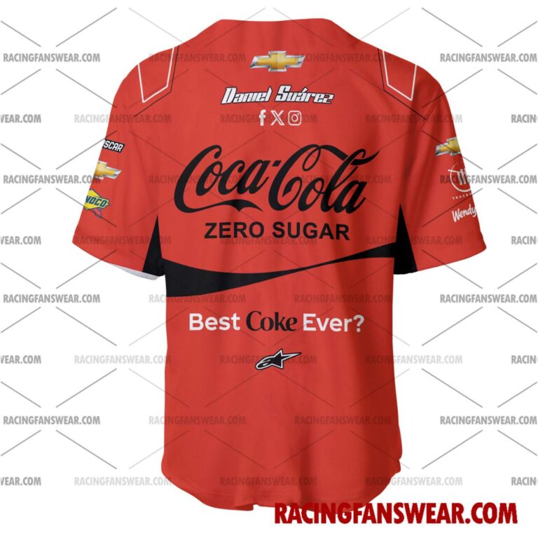 Nascar store - Loyal fans of Daniel Suarez's Men's Baseball Jersey,Women's Baseball Jersey,Kid's Baseball Jersey,Men's Hockey Jerseys,WoMen's Hockey Jerseys,Youth's Hockey Jerseys:vintage nascar racing suit,uniform,apparel,shirts,merch,merchandise,jersey,hoodie,jackets,shorts,sweatshirt,outfits,clothes