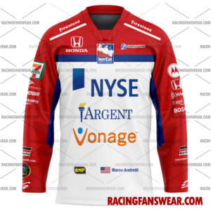 Marco Andretti IndyCar Racing 2007 Uniform Apparel Clothes Baseball Jersey Hockey Jersey 3 IndyCar store - Loyal fans of Marco Andretti's Men's Baseball Jersey,Women's Baseball Jersey,Kid's Baseball Jersey,Men's Hockey Jerseys,WoMen's Hockey Jerseys,Youth's Hockey Jerseys:Vintage indycar racing suit,uniform,apparel,shirts,merch,merchandise,jersey,hoodie,jackets,shorts,sweatshirt,outfits,clothes