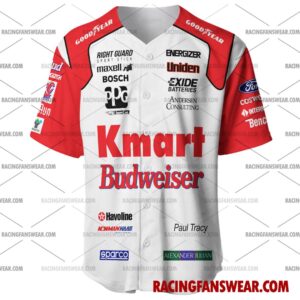 Paul Tracy IndyCar Racing 1995 Uniform Apparel Clothes Baseball Jersey Hockey Jersey 1 IndyCar store - Loyal fans of Paul Tracy's Men's Baseball Jersey,Women's Baseball Jersey,Kid's Baseball Jersey,Men's Hockey Jerseys,WoMen's Hockey Jerseys,Youth's Hockey Jerseys:Vintage indycar racing suit,uniform,apparel,shirts,merch,merchandise,jersey,hoodie,jackets,shorts,sweatshirt,outfits,clothes