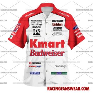 Paul Tracy IndyCar Racing 1995 Uniform Apparel Clothes Hawaiian Polo Shirts 1 IndyCar store - Loyal fans of Paul Tracy's Unisex Hawaiian Shirt,Unisex Polo Shirt,Kid Hawaiian Shirt,Kid Polo Shirt:Vintage indycar racing suit,uniform,apparel,shirts,merch,merchandise,jersey,hoodie,jackets,shorts,sweatshirt,outfits,clothes
