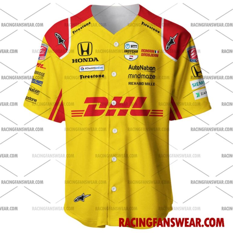 IndyCar store - Loyal fans of Romain Grosjean's Men's Baseball Jersey,Women's Baseball Jersey,Kid's Baseball Jersey,Men's Hockey Jerseys,WoMen's Hockey Jerseys,Youth's Hockey Jerseys:Vintage indycar racing suit,uniform,apparel,shirts,merch,merchandise,jersey,hoodie,jackets,shorts,sweatshirt,outfits,clothes