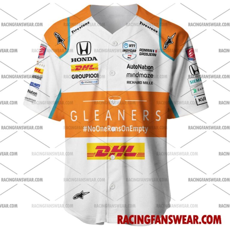 IndyCar store - Loyal fans of Romain Grosjean's Men's Baseball Jersey,Women's Baseball Jersey,Kid's Baseball Jersey,Men's Hockey Jerseys,WoMen's Hockey Jerseys,Youth's Hockey Jerseys:Vintage indycar racing suit,uniform,apparel,shirts,merch,merchandise,jersey,hoodie,jackets,shorts,sweatshirt,outfits,clothes