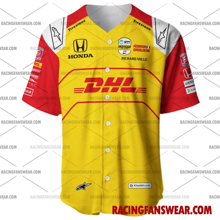 IndyCar store - Loyal fans of Romain Grosjean's Men's Baseball Jersey,Women's Baseball Jersey,Kid's Baseball Jersey,Men's Hockey Jerseys,WoMen's Hockey Jerseys,Youth's Hockey Jerseys:Vintage indycar racing suit,uniform,apparel,shirts,merch,merchandise,jersey,hoodie,jackets,shorts,sweatshirt,outfits,clothes