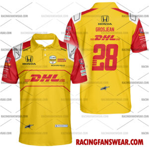 Romain Grosjean IndyCar Racing 2024 Uniform Apparel Clothes Hawaiian Polo Shirts 3 IndyCar store - Loyal fans of Romain Grosjean's Unisex Hawaiian Shirt,Unisex Polo Shirt,Kid Hawaiian Shirt,Kid Polo Shirt:Vintage indycar racing suit,uniform,apparel,shirts,merch,merchandise,jersey,hoodie,jackets,shorts,sweatshirt,outfits,clothes