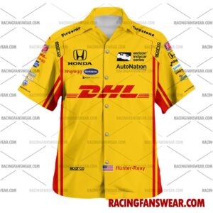Ryan Hunter-Reay IndyCar Racing 2017 Uniform Apparel Clothes Hawaiian Polo Shirts 1 IndyCar store - Loyal fans of Ryan Hunter-Reay's Unisex Hawaiian Shirt,Unisex Polo Shirt,Kid Hawaiian Shirt,Kid Polo Shirt:Vintage indycar racing suit,uniform,apparel,shirts,merch,merchandise,jersey,hoodie,jackets,shorts,sweatshirt,outfits,clothes